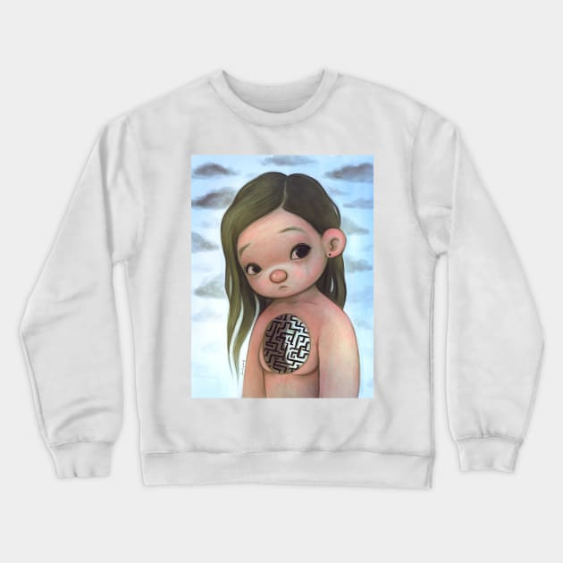 Labyrinth Crewneck Sweatshirt by selvagemqt